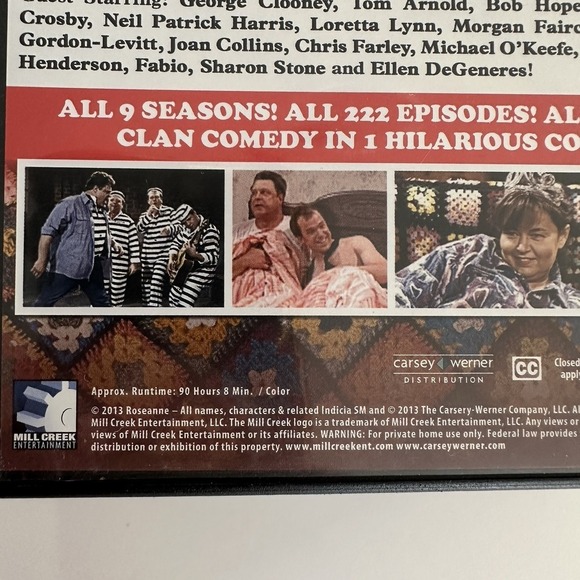 Roseanne DVD All 9 Seasons The Complete Series 27 Discs 2013 - Picture 7 of 8